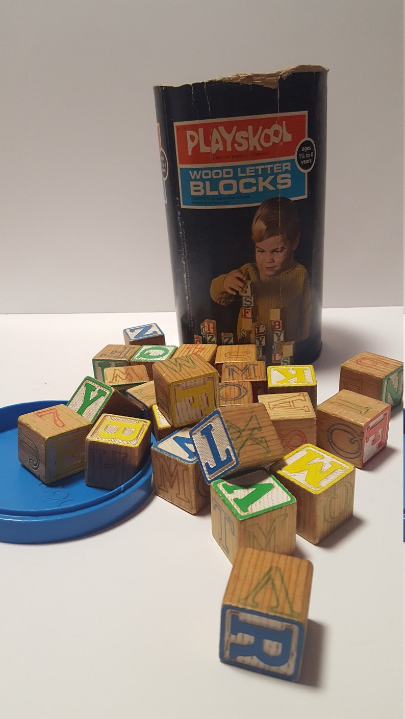 playskool wooden blocks