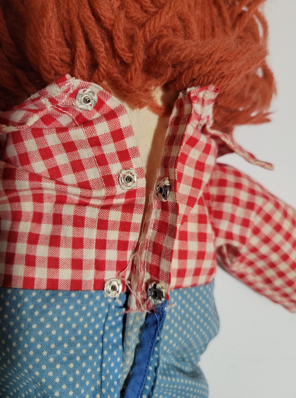 Large Homemade Raggedy Andy Doll Raggedy Andy Doll Large Rag Etsy