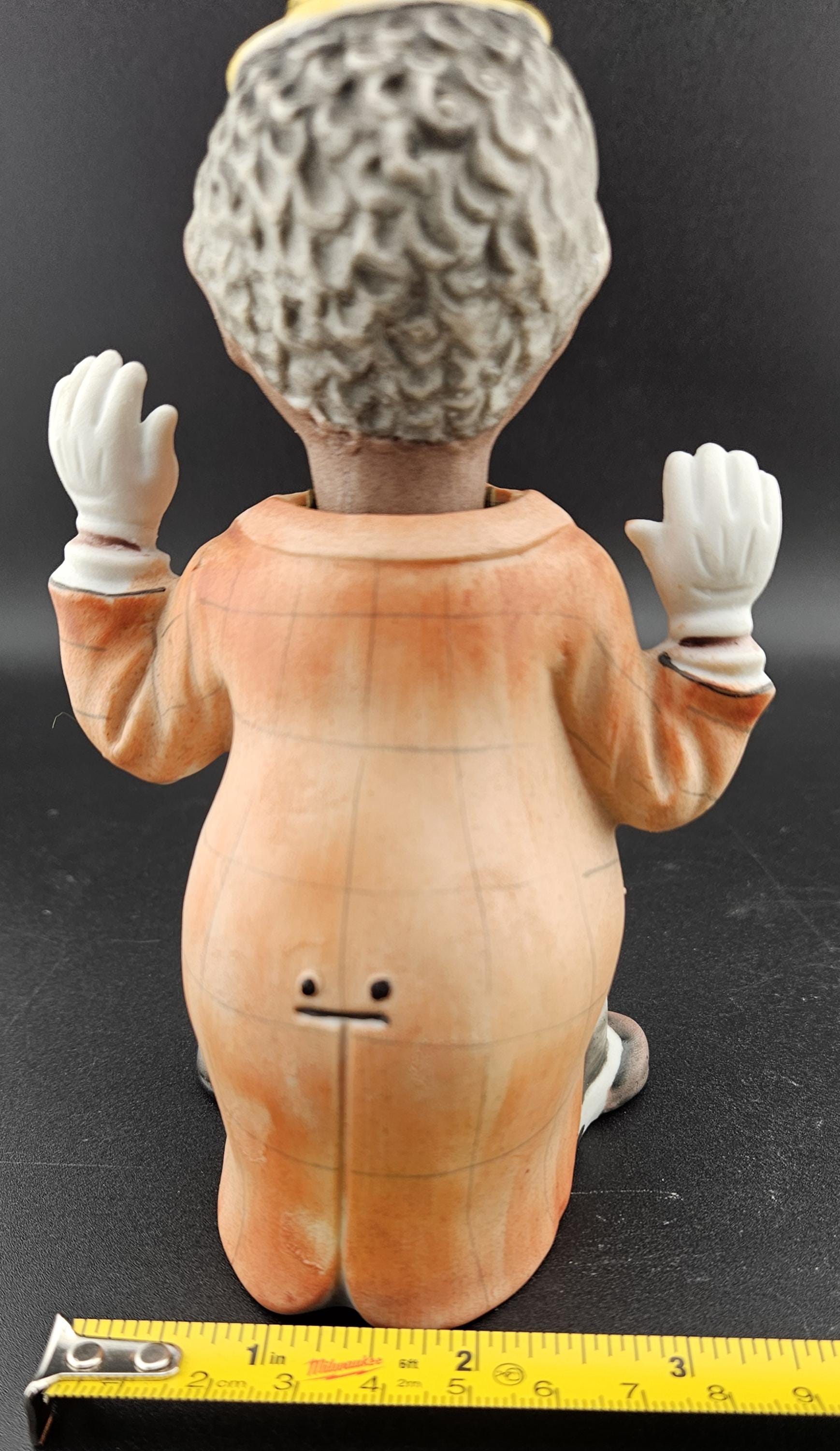 Lenwile Ardolt Bobblehead (noddler) Bisque Porcelain 1950s Made in