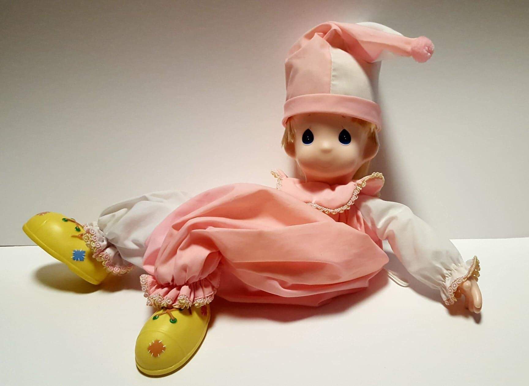 precious moments clown doll