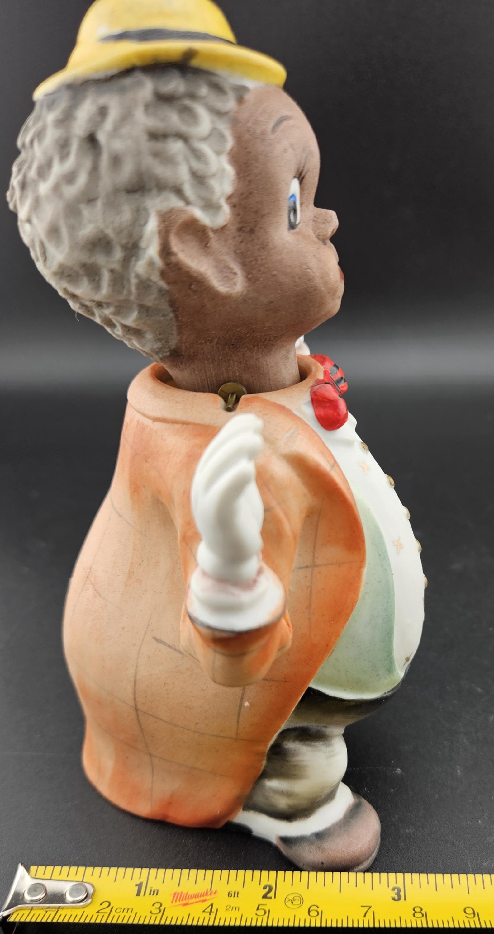 Lenwile Ardolt Bobblehead (noddler) Bisque Porcelain 1950s Made in
