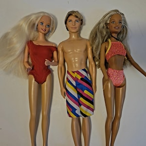 Only 2 Left Barbie Dolls, Vintage Barbies, 1980s Barbies, 1990s Barbies,  Genuine Barbie Outfits, Mattel Doll Clothes, Sold Individually -  Sweden