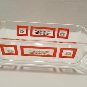 Molde para pan Atomic Starburst de Glassbake de estilo vintage