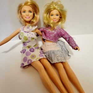 Mary Kate and Ashley Olsen Barbies, Olsen Twins, Olsen Twin Barbies Dolls, Vintage Mary Kate and