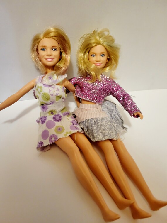 Barbies Mary Kate y Ashley Olsen gemelas Olsen mu ecas barbies