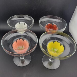 Vintage hand painted margarita glass, margarita glasses hand painted,  vintage margarita glasses, hand painted margarita glasses