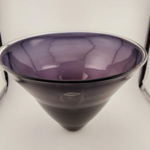 ブレンコ　フラワーべース　パープル　　BLENKO / Water Bottle ブルガリア 花瓶 フラワーベース NOVI PAZAR BULGARIA