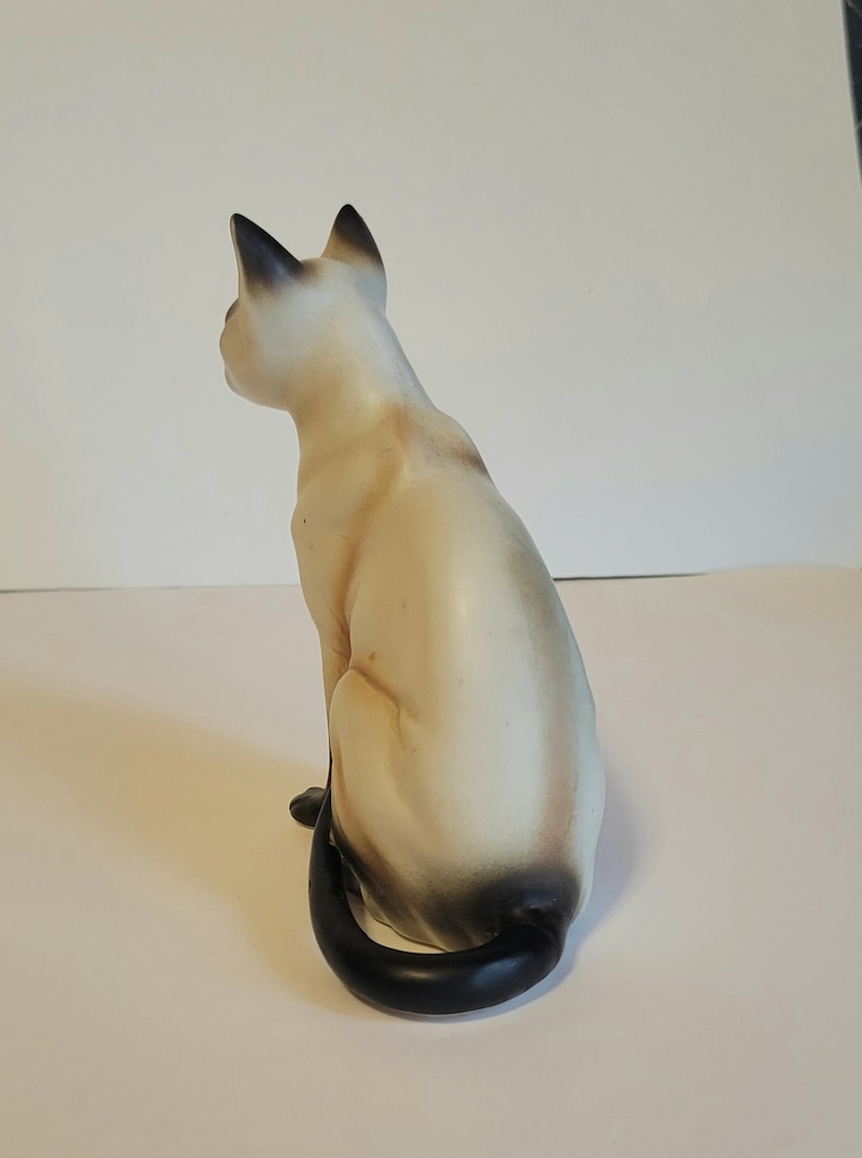 Lefton Siamese Cat Figurine Siamese Cat Figurine Vintage Cat Etsy