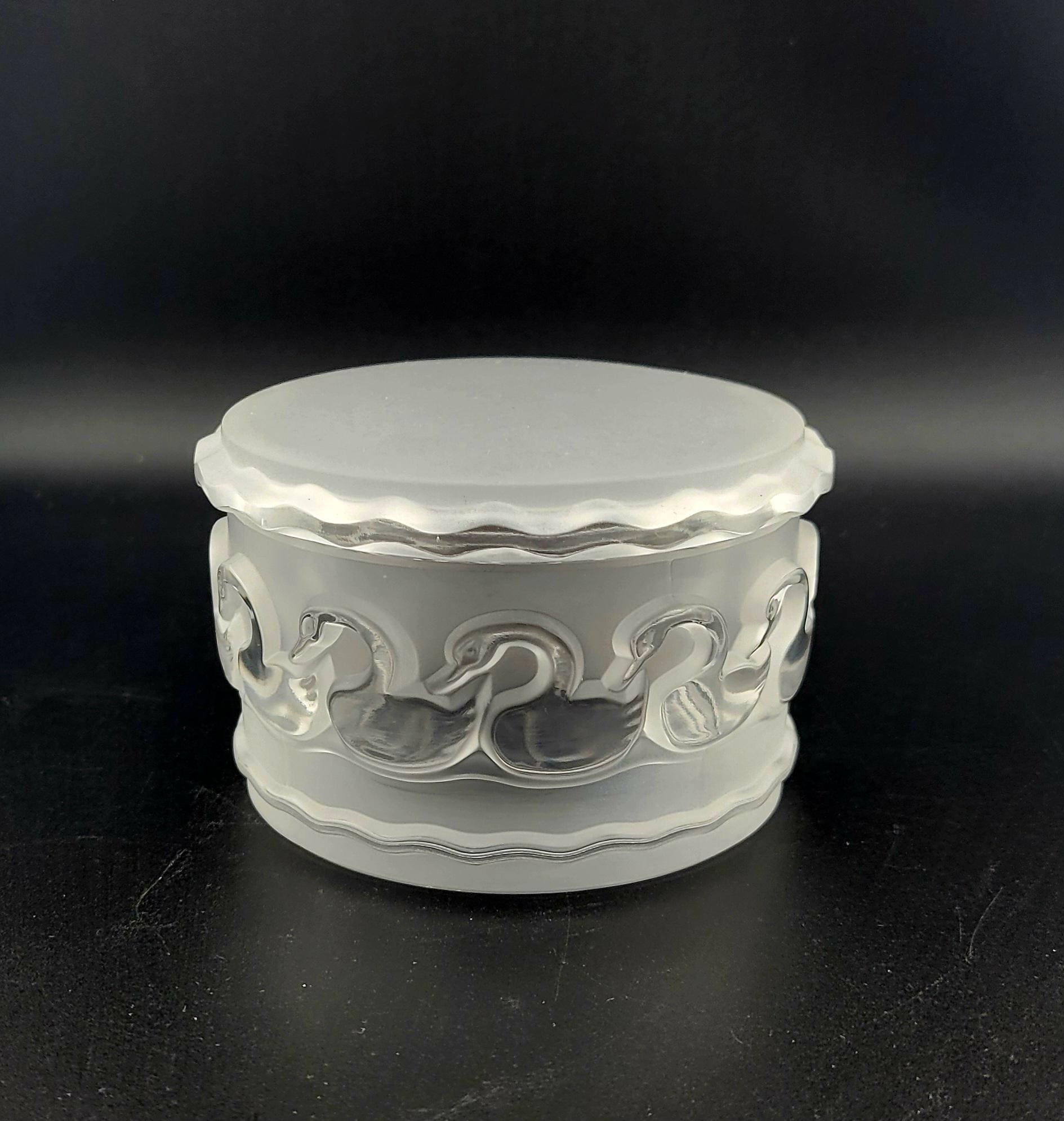 春夏新作モデル box powder Lalique - 日本 Etsy 工芸品