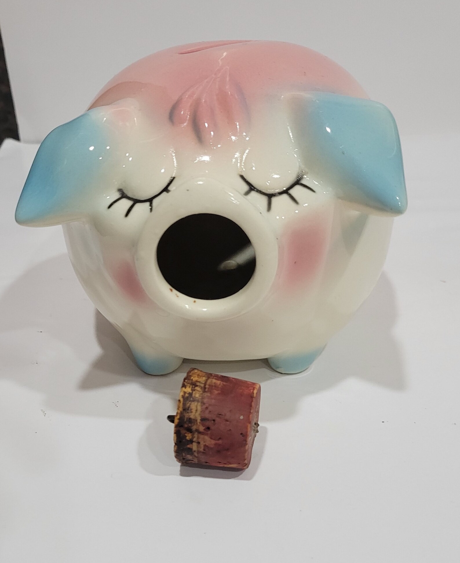 Vintage Corky the Pig Piggy Bank Corky Pig Bank Corky the Etsy