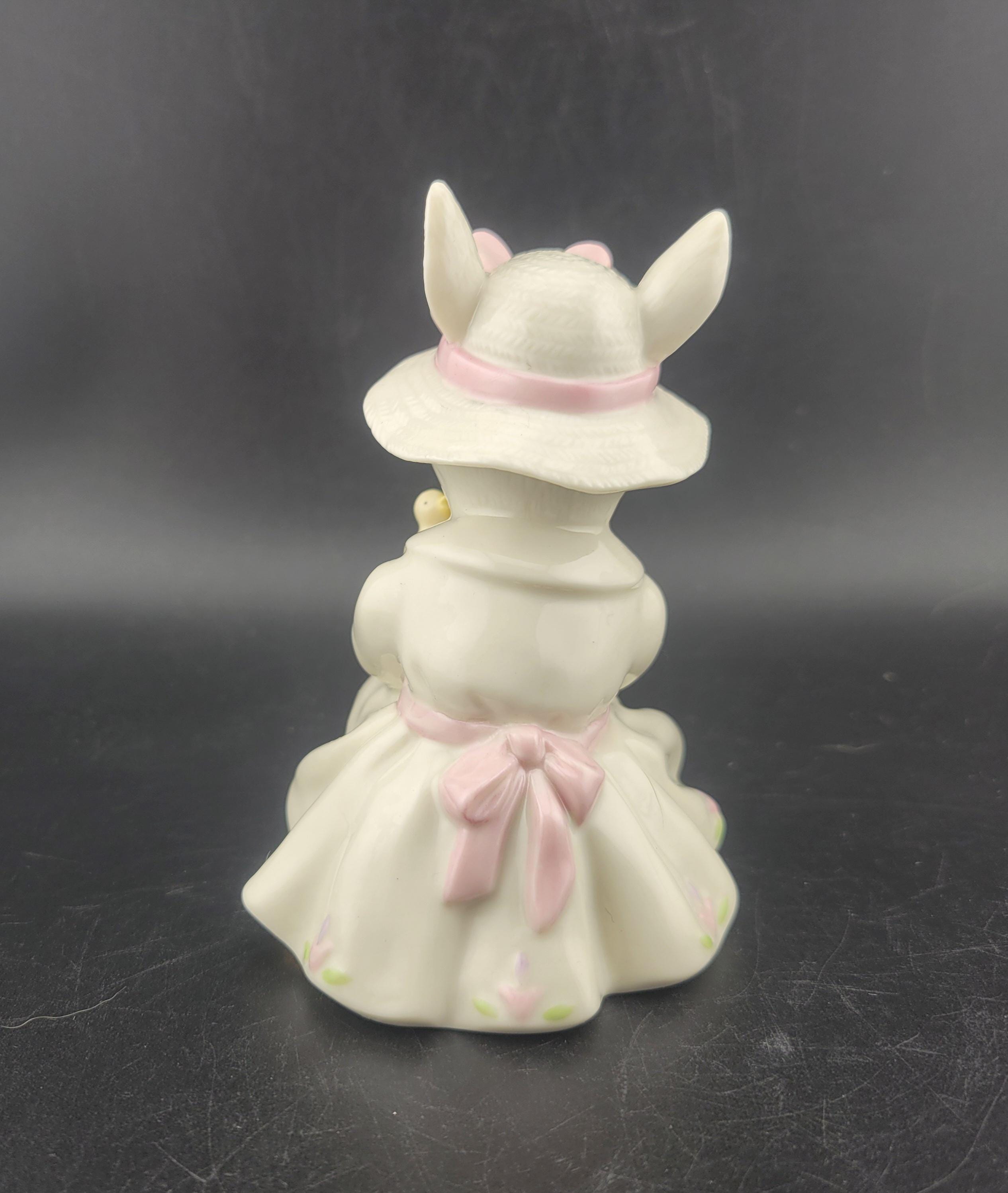 【美品】レノックス イースターエッグ ラビット 陶器置物 レノックス磁器のイースターエッグと鳥の入ったイースターエッグと鳥の