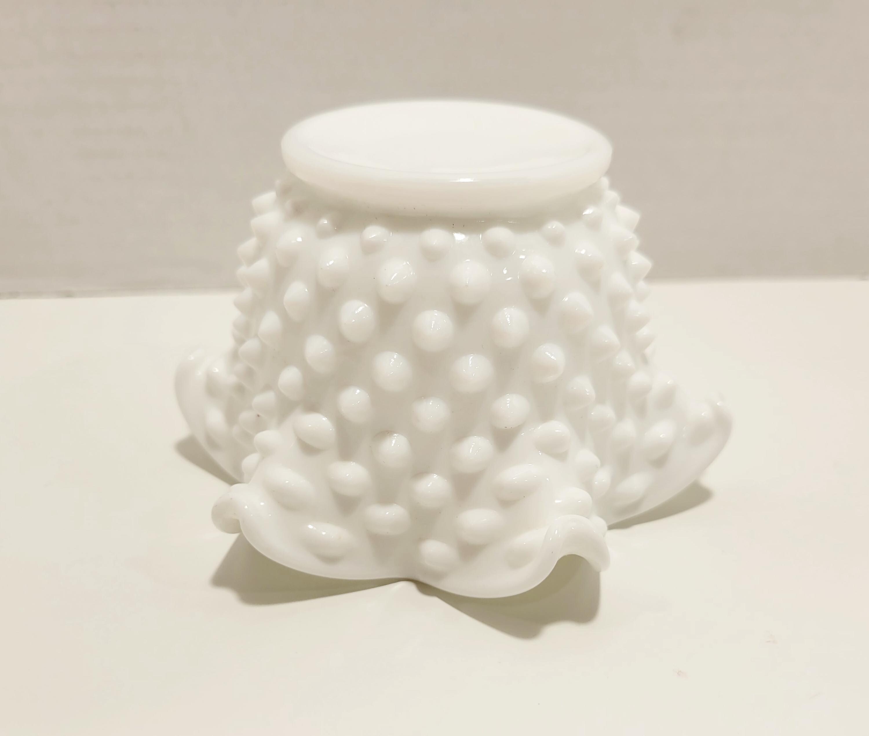 Vintage Fenton Hob Nail Glass, Vintage Milkglass, Vintage Fenton