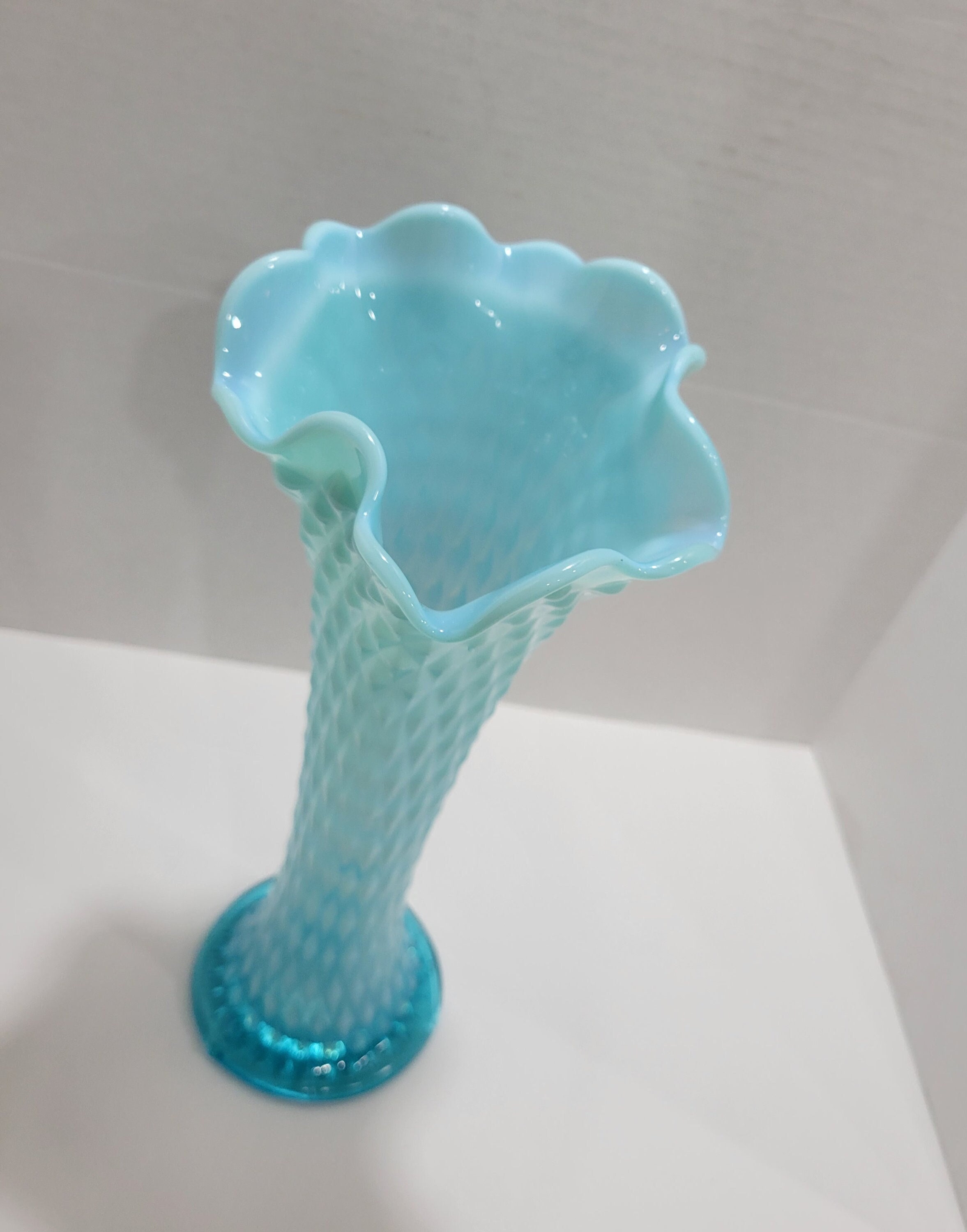 Turquoise blue vase - Etsy 日本