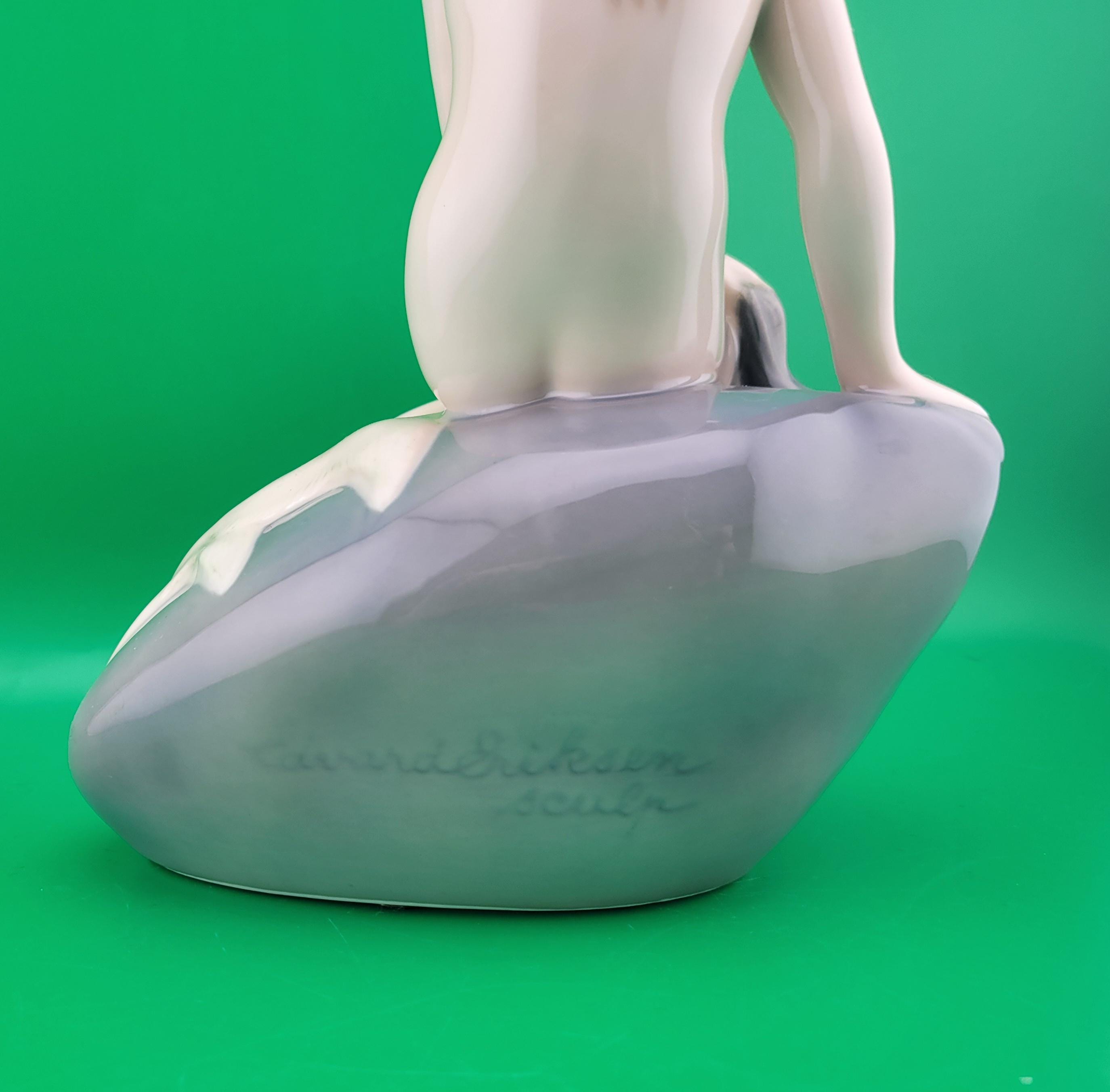 ロイヤルコペンハーゲン フィギュア「人魚姫」 エドヴァルド