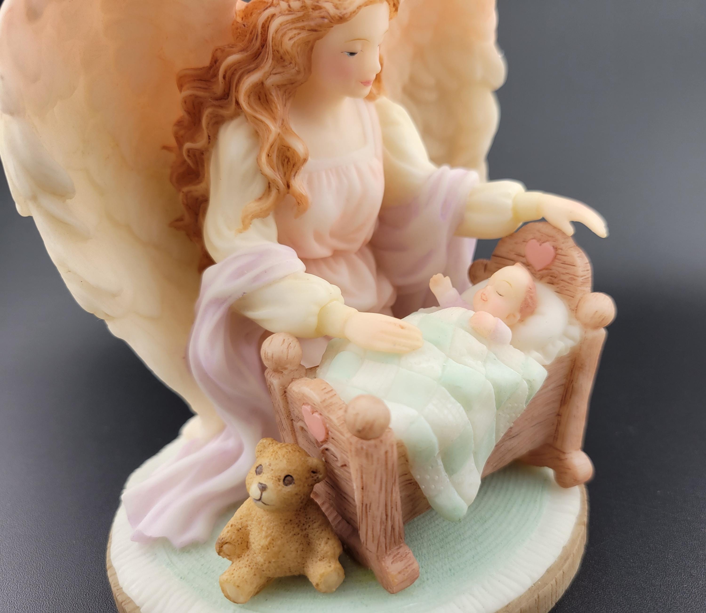 Seraphim Classics Engel om over mij te waken, beeldje beschermengel,  Seraphim Classics van Romeinse beschermengel, engel om over mij te waken,  engel - Etsy België, image size:3000x2605