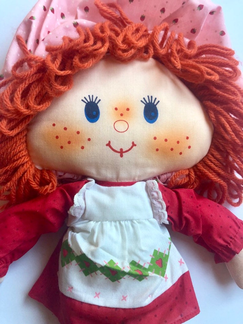 strawberry shortcake rag doll