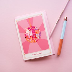 Wenskaart met tarotthema - "The Party" - Vier verjaardagen en speciale gelegenheden met vreugde