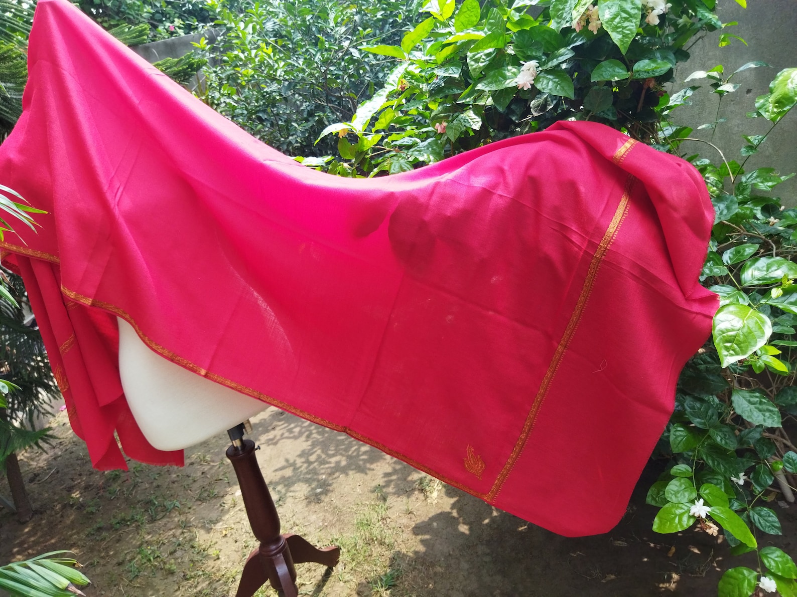 Cashmere embroidered shawl kashmiri border embroidery shawl  etsy