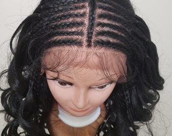 22-23cm BJD Hair Wig in Natural Mohair for 13 doll head cric 8-9 DF-3DW043 Brown