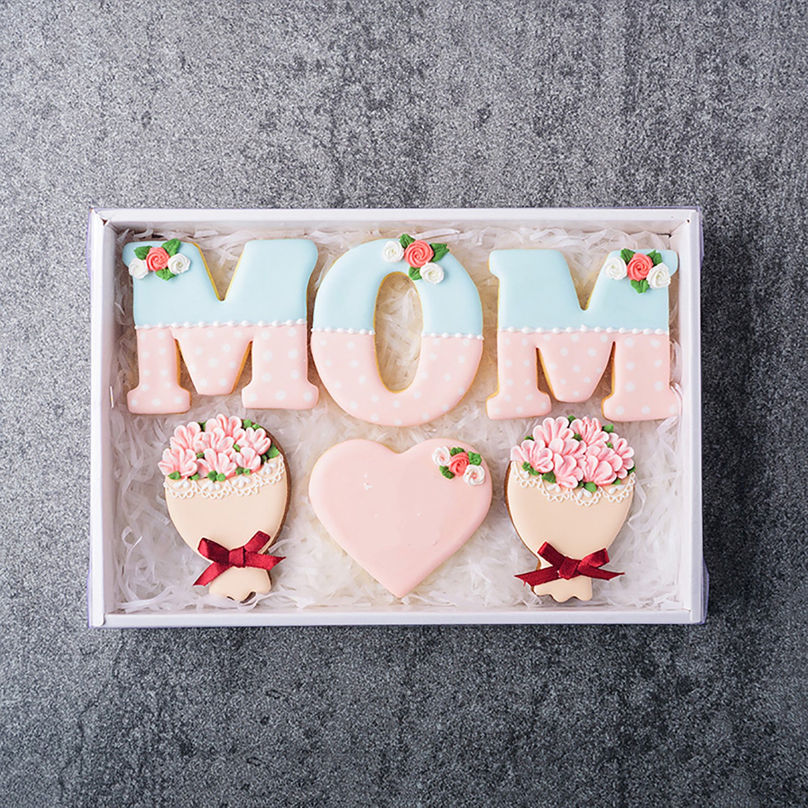 5 piece Mothers Day Cookie Cutters Set Mothers Day Cookies Etsy