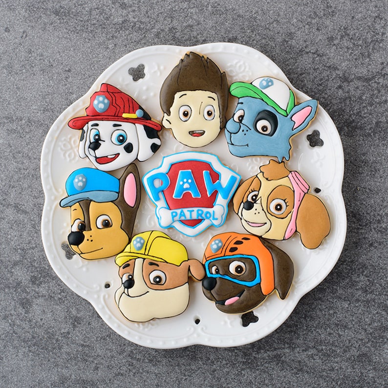 16 PAW Patrol Cookie Cutters SetCookie CuttersCookie Cutters Etsy