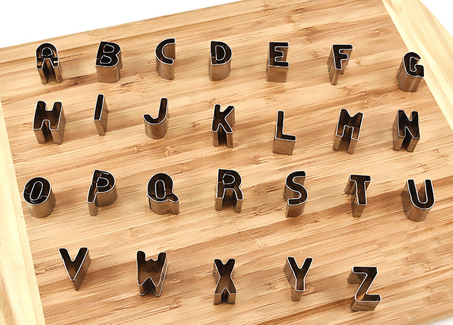 26pcs Alphabet Cookie Cutter LETTER Biscuit Mold Baking Etsy
