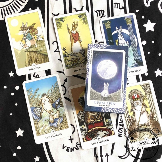 Adorable Rabbit Tarot Deck by Nakisha self published - #1803025768