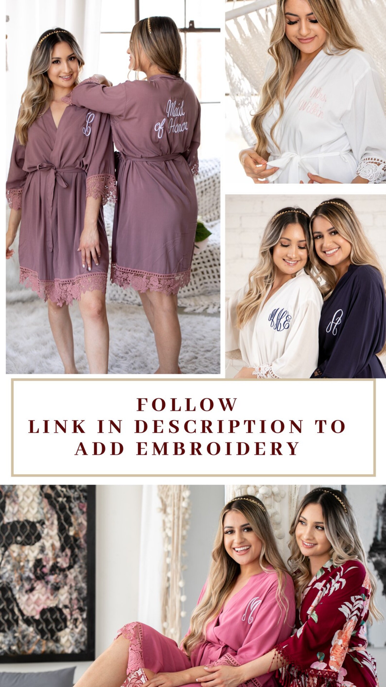 Bridesmaid Robes Set of 345678910111213 Bridesmaid Etsy