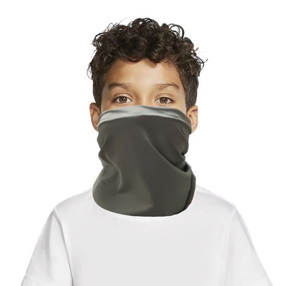Kids' UV Protection Face Mask - Tube Scarf Balaclava For All Seasons, Unisex Design, Polyester Material, Free Shipping In US