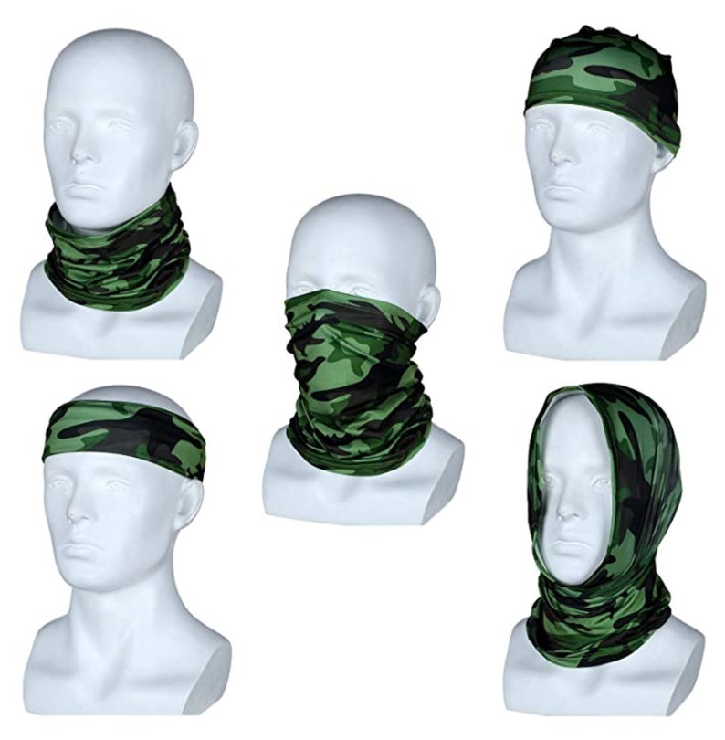 Tubular bandana Pick a Color Performance Headband / Scarf/ Balaclava / Neck Gaiter / Tube Scarf image 3