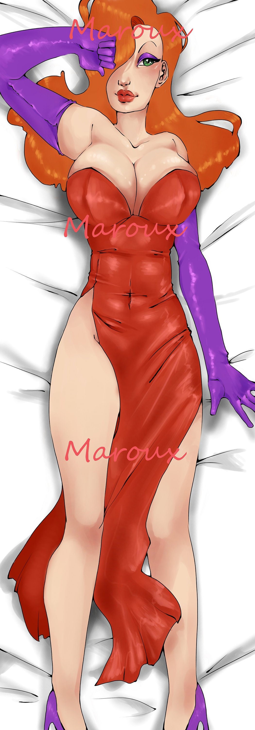 Jessica Rabbit Body Pillow