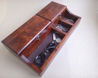 Mens Dresser Caddy Etsy