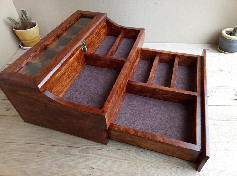 Men's Valet Watch Case Valet Box Watch Box for Men Etsy