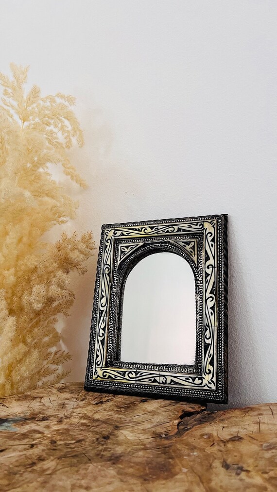 Handmade Mirror Wall Frames Decor, Art Decor Furniture, Wood Mirror Frame  Inlaid