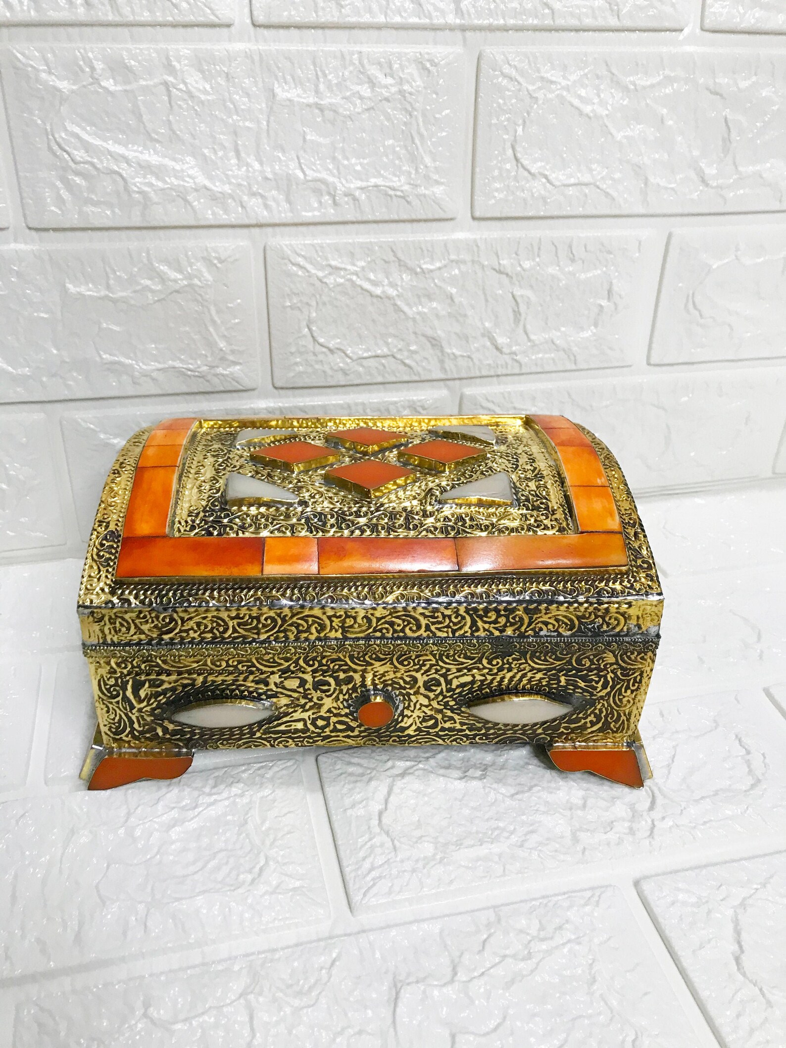 Moroccan Jewelry Box Jewelry Storage Handmade Jewelry Etsy