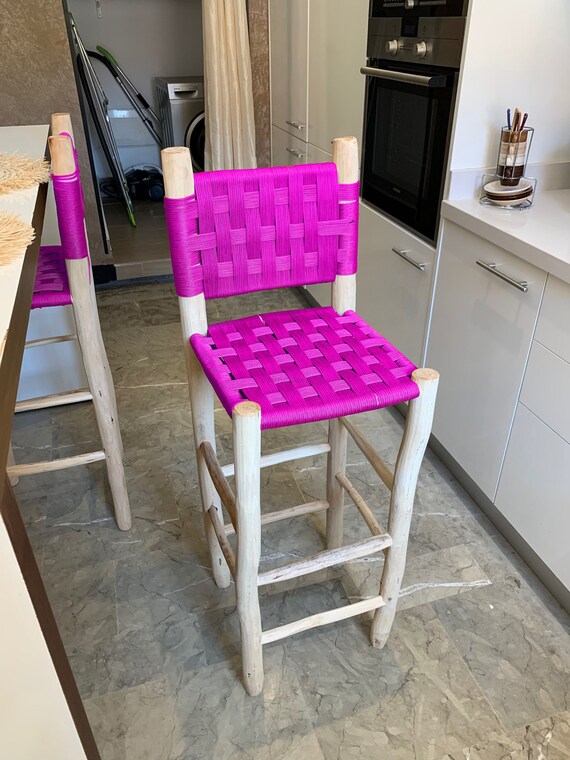 Pink Bar Stools Counter Stools Counter Height Bar Stools Etsy