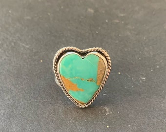 Royston Turquoise Heart Ring