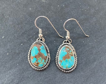 #8 Turquoise Dangle Earrings