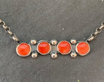 Red Spiny Oyster Bar Necklace