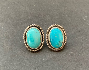 Candelaria Turquoise Stud Earrings