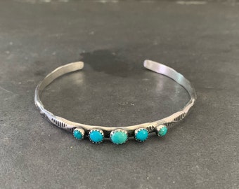 Tyrone Turquoise Stacking Cuff