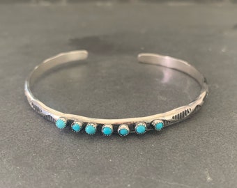 Egytpian Turquoise Stacking Cuff