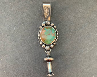 Royston Turquoise Mini Blossom Pendant