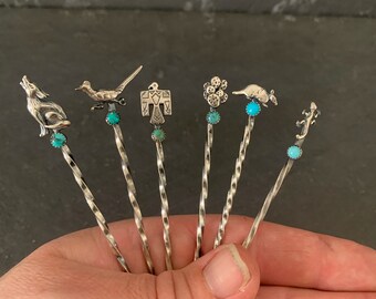 Turquoise Hat Pin