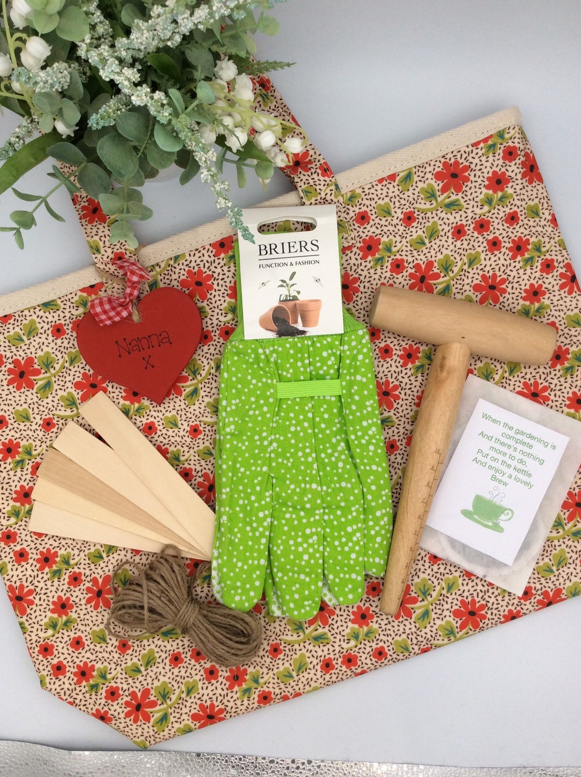 Personalised Ladies gardening gift set gardening gift Etsy