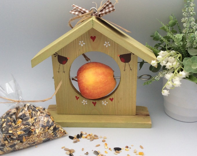Bird Feeder Personalised Bird Feeder Bird Lovers Gift Set Etsy
