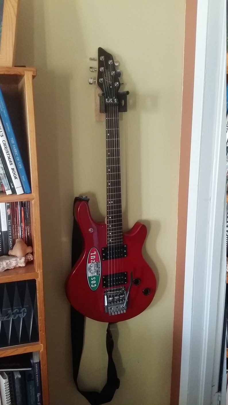 Guitarhitch Wall Hanger Mount Lock Security for Guitar Lockable Etsy