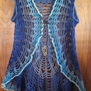 Crochet Mandala Boho Vest