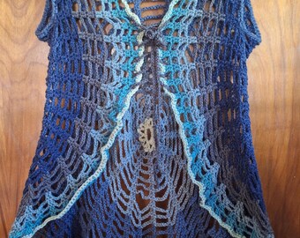 Crochet Mandala Boho Vest