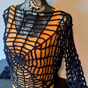 Crochet Spiderweb Top
